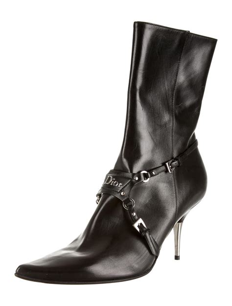 christian dior boots black|christian dior boots women's.